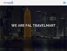 Tablet Screenshot of faltravelmart.com